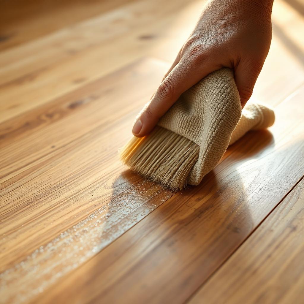 Buff Light Scratches from a Timber Floor