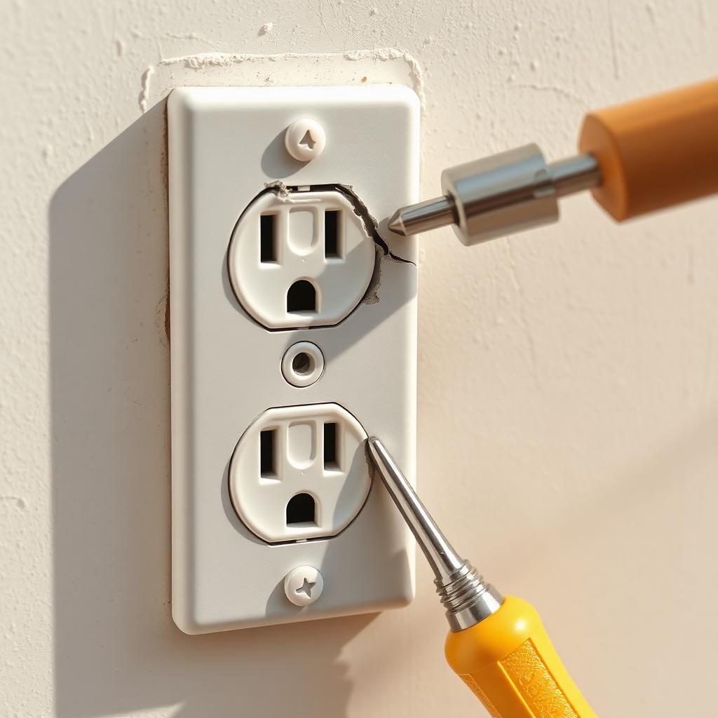 Replace a Cracked Power Point Cover
