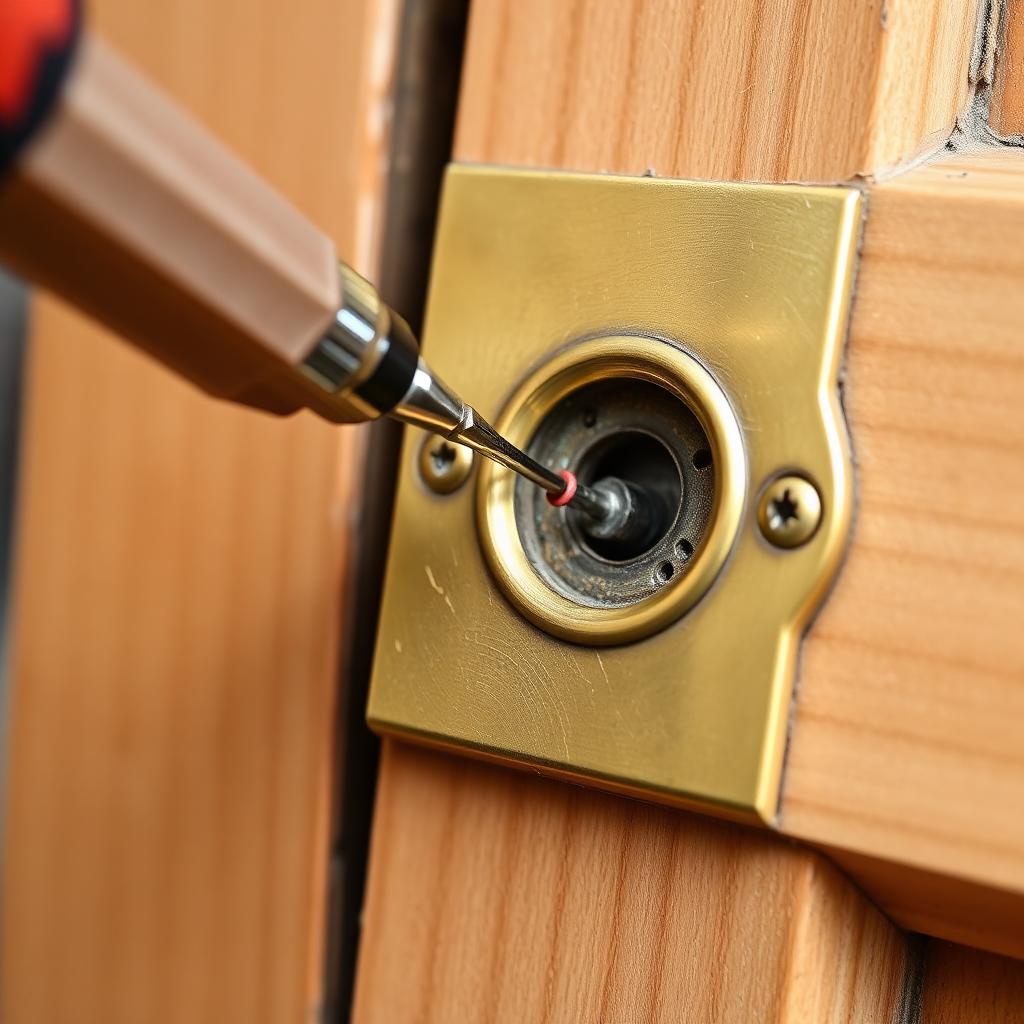 Realign a Door Strike Plate