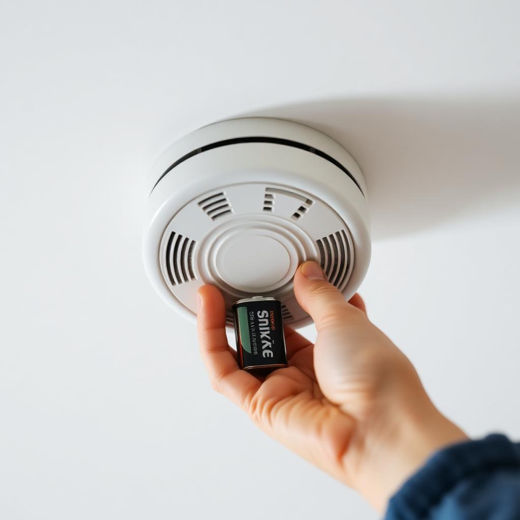 Replace a Smoke Alarm Battery