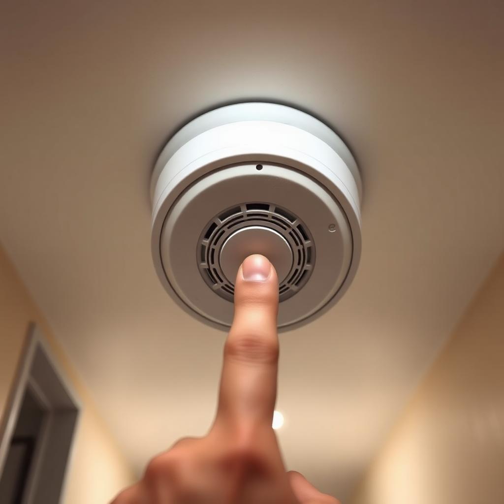 Test and Clean a Smoke Alarm